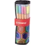 STABILO point 88 Fineliner Stift - Farbmix - 0,4 mm - 20er Pack