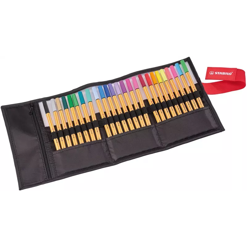 STABILO point 88 Fineliner Stift - Farbmix - 0,4 mm - 20er Pack