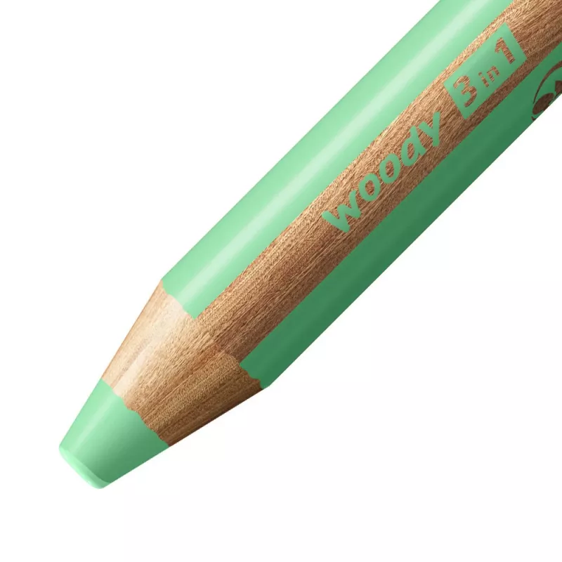 STABILO woody 3 in 1 Pastel Green Multi-Talent Pencil