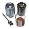 Zassenhaus Mini Master USB Coffee Grinder, Conical Ceramic Burr, Rechargeable, Black/Silver