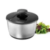 GEFU PUSH IT Salatschleuder Edelstahl