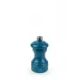Peugeot Bistro Pfeffermühle 10 cm Pazifikblau lackiertes Holz