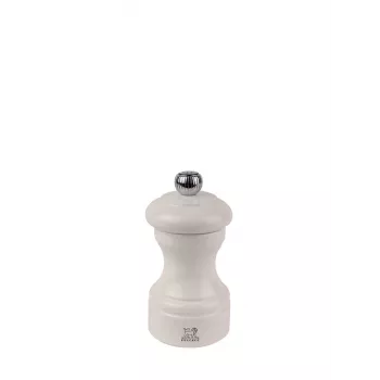 Peugeot Bistro Pfeffermühle 10 cm Elfenbein lackiertes Holz
