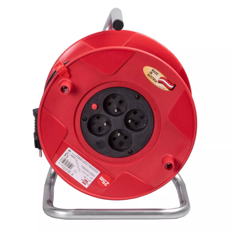 AKYGA AK-CR-09 Kabeltrommel 50m 4 Steckdosen IP44 Schuko