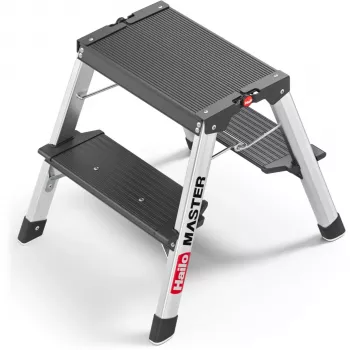 Hailo Master D70 2 x 2 Stufen Klapphocker