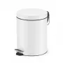 Hailo Selekta S Tretabfalleimer 5 L, Matt White