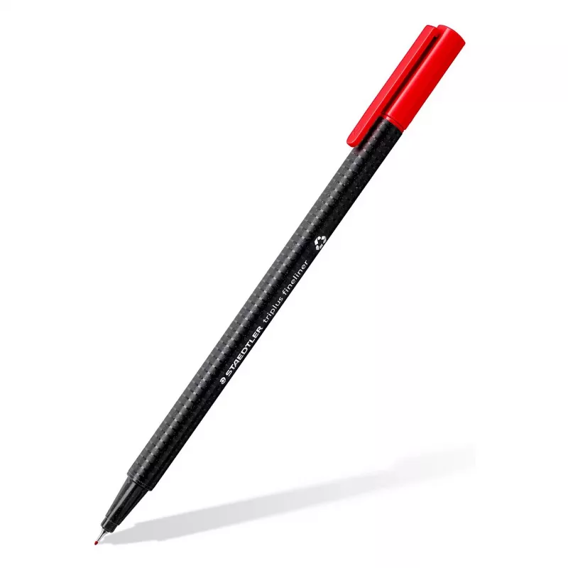STAEDTLER Triplus Fineliner 0,3 mm Schwarz 4er-Pack