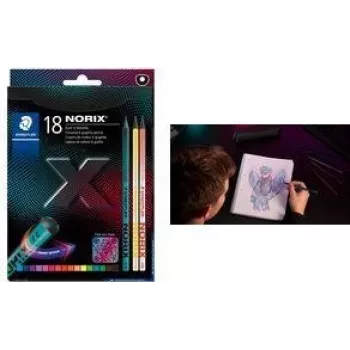 STAEDTLER NORIX Buntstift-Set 12 Stück PEFC-zertifiziert