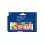 STAEDTLER Noris Club 243 NC12 Wachsmalstifte - 12 gemischte Farben - 11 mm Durchmesser - Kartonbox