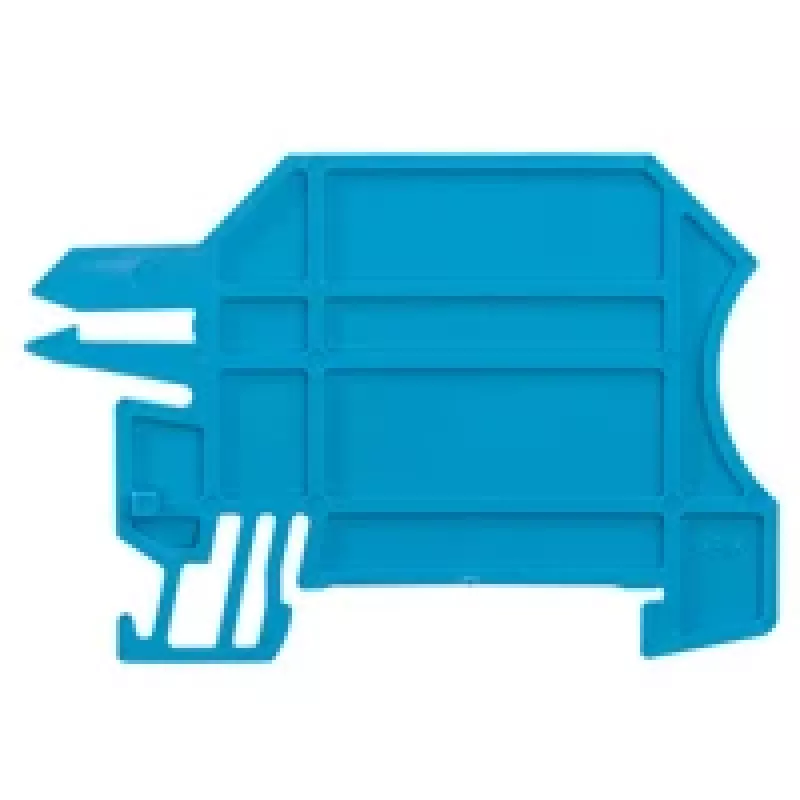Weidmüller WHP 2.5-35N/10x3 BL Endplatte - 20 Stück - Wemid - Blau - -50 bis 120 °C - V0