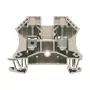 Weidmüller WDU 10 Durchgangs-Reihenklemme, Schraubanschluss, 10 mm², 57 A, Beige, 50 Stück