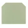 Weidmüller WAP 16+35 WTW 2.5-10 Endplatte - 20 Stück - Wemid - Beige - -60 bis 130 °C - V0
