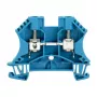 Weidmüller WDU 6 BL Durchgangs-Reihenklemme, 6 mm², Schraubanschluss, Blau, 100 Stück