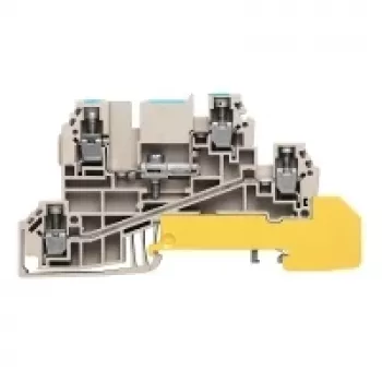 Weidmüller Durchgangsklemme, Schraubanschluss, 2,5 mm², 500 V, 24 A, beige, 50 Stück