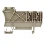 Weidmüller ZAP/TW ZIA1.5/3L Endplatte - 50 Stück - Wemid - Beige - -50 bis 120 °C - V0