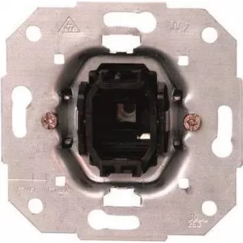 Heinrich Kopp 503200004 Ein-/Aus-Schaltereinsatz, HK05/HK07, Aluminium