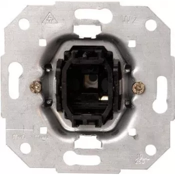 HEINRICH KOPP Series Schaltereinsatz 10A 250V Schwarz Metallic IP20