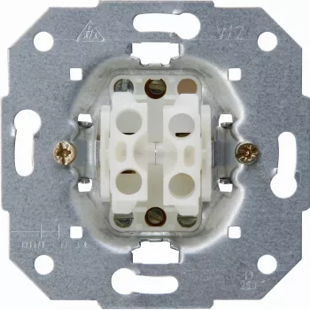 Heinrich Kopp Schaltereinsatz 10A 250V IP20 Wippe Unterputz Schraubklemmen