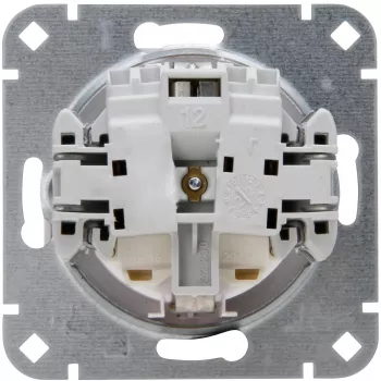 Heinrich Kopp SCHUKO Steckdose Unterputz Matt Schwarz 1-fach 16A 250V