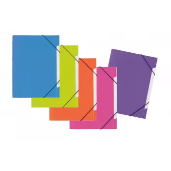 PAGNA Trend 5-teiliger Sammelhefter, verschiedene Farben, A4, Karton, 15 mm Rücken
