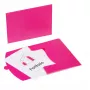 PAGNA Dokumententasche DIN A4 Pink glatt 0,43 mm