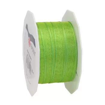 C.E. Pattberg Four Seasons Seidenmattes Geschenkband Grasgrün 10 mm x 25 m