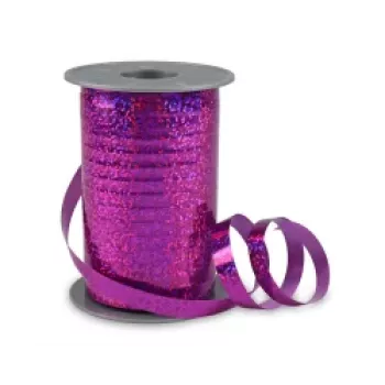 C.E. PATTBERG HOLLY Geschenkband - Magenta - Polyester/Polypropylen - 200 m x 10 mm - 1 Rolle - Made in Germany