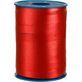 C.E. Pattberg MEXICO Geschenkband, hochglänzend beschichtete Vorderseite/matte Rückseite, rot, 10 mm x 250 m