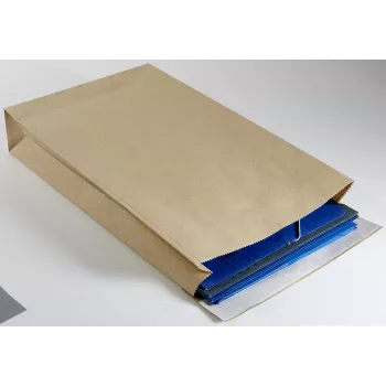 Vereinigte Papierwarenfabriken flexiPAK classic eco Faltenversandtasche 26x7x41 cm ca. DIN B4 Naturkraftpapier