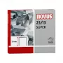 Novus Dahle Novus 23/13 SUPER Heftklammer-Pack - 1,3 cm - 1000 Heftklammern - Stahl - Edelstahl