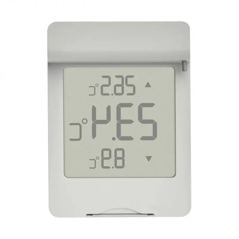 TFA WINDOO Digitales Fensterthermometer Silber (30.1067.15)