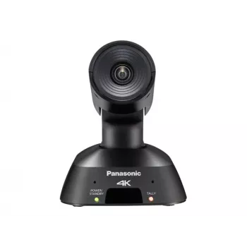 Panasonic AW-UE4KG 4K PTZ Konferenzkamera mit 24-fachem optischem Zoom, PoE+, Schwarz