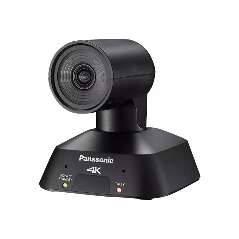 Panasonic AW-UE4KG 4K PTZ Konferenzkamera mit 24-fachem optischem Zoom, PoE+, Schwarz