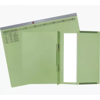 Exacompta 370225B Ordner - Karton - Grün - 320 g/m² - 265 x 316 mm - A4