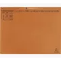 Exacompta 370309B Elastic File Folder - A4 - Cardboard 320 g/m² - Orange