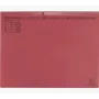 Exacompta 370403B Conventional File Folder - Cardboard - Red - 320 g/m² - 265 x 316 mm