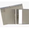 Exacompta 370410B Hebelaktenordner A4 80 mm Rücken Grau Karton 320 g/m²