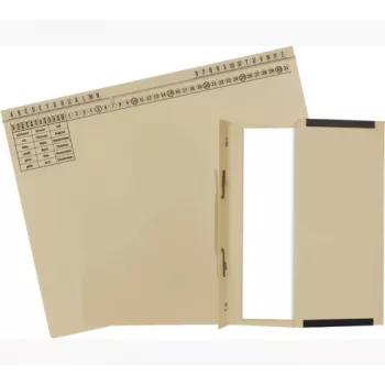 Exacompta 371122B Dokumentenmappe - Karton - 320 g/m² - A4 - Blau - 1 Stück