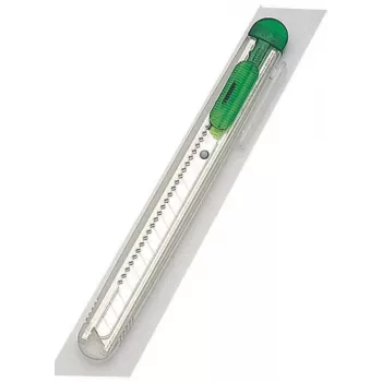 NT Cutter iA 120 P Cutter 9mm Snap-Off Blade Transparent