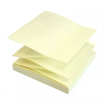 inFO Z-Fold Haftnotizen Gelb 1 Block