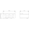 Siemens SIRIUS 3RT2 Klemmenabdeckung für Rahmenklemmen 3-polig 3RT29364EA2