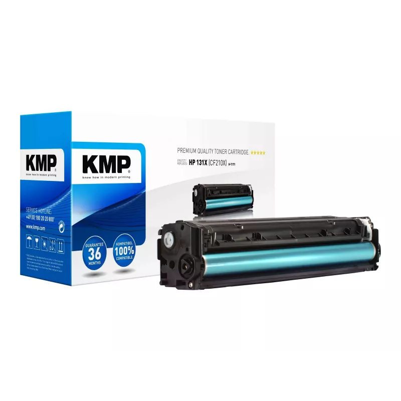 KMP H-T171 Kompatible Tintenpatrone Hochkapazität Schwarz 18ml 500 Seiten