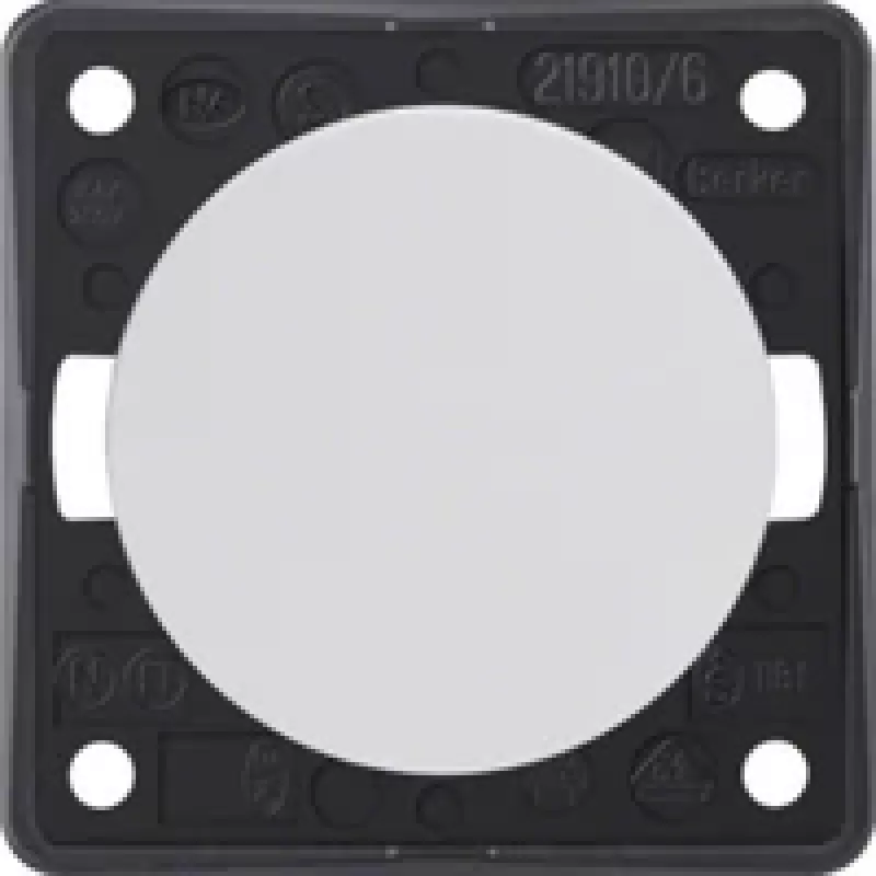 Berker 936562509 SCHUKO Steckdose 1-fach IP44 Weiß Unterputz