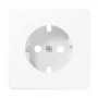 JUNG Zentralplatte für SCHUKO-Steckdose (CD1520PLWW) Alpinweiß