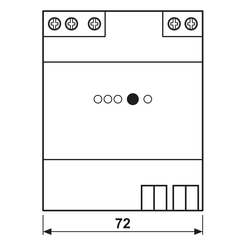 JUNG KNX Spannungsversorgung 160mA 20160REG DIN-Schiene