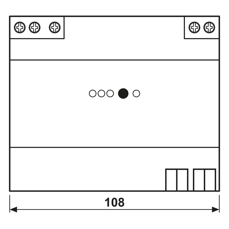 JUNG KNX Stromversorgung 1280mA 21280 REG DIN Rail