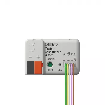 JUNG JG 400041SE KNX Tasterschnittstelle 4-fach