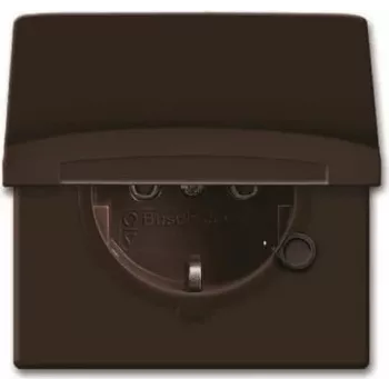 Busch-Jaeger Allwetter 44 CEE 7/3 Steckdose 2P+E IP44 Braun 250V 16A Aufputz