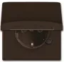 Busch-Jaeger Allwetter 44 CEE 7/3 Steckdose 2P+E IP44 Braun 250V 16A Aufputz