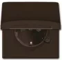 Busch-Jaeger 2064-0-0291 Schuko-Steckdose CEE 7/3 2P+E IP44 Braun 250V 16A Aufputz